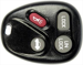 GM Remote Shell 4 Button U,L,P,T
