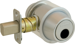 Deadbolt Double Cylinder, Less Cylinder, Triple Option Adjustable Backset 2-3/8 to 2-3/4, Grade 2, 626/US26D Satin Chrome