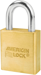 Brass Padlock 1-1/8in Shackle