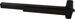 KIT - Cylinder Dogging, Rim Exit Device, Exit Only No Trim, 36in, with 6 Each Sex Nuts and Bolts (425) (Size 10-24), 36in, 1439 Low Profile Roller Strike, Grade 1, 710/313AN Dark Bronze Anodized