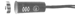 3/8in Recessed (Flush Mount) Magnetic Contact, Paired with Rare Earth Magnet, 12in Leads, Brown