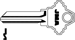 35-100C SC1 1145 Schlage C Key Blank 5-Pin Brass Bulk Pack