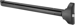 Rim Exit Device, Less Trim, Hex Key Dogging, Less Trim, 36in, Grade 1, 689/SP28 Powder Coated Aluminum