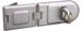 Carded Hasp 6-1/4in Single Hinge
