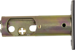 Latch for Deadbolt 2-3/8in Backset, 605/US3 Polished Brass