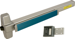 KIT - Rim Exit Device, Exit Only No Trim, 36in, 1409 Strike, Hex Dogging, Grade 1, 628/US28 Anodized Aluminum