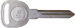 GM GRV75 Key Blank