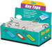ID Key Tag w/Ring Clear 100/Box