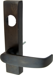 KIT - Nightlatch Exit Trim (Key Retracts Latchbolt, Lever Rigid), 34 Rim Cylinder, LA Keyway 1 Bitted, Escutcheon with L Lever, RHR Right Hand Reverse, 626/US26D Satin Chrome (Works with (12) 8304, 8504, 8804, 8888, 8904, 9804 and 9904 Series)