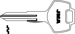 DA25 X123 Nissan Key Blank