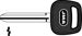 TR47P TR47PH Toyota Key Blank