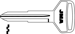 TR40 X174 Toyota Key Blank