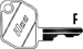 Ford New Holland Tractor Key Blanks