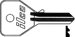 +BMW Key Blank BMW2 61SA