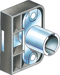 Door Lock Square Back