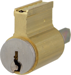 Cylinder - 10L 8L 7L 6500 Lever Lock, LK Keyway, 6-Pin, 1-Bitted, 2 Nickel Silver Keys, 619/US15 Satin Nickel