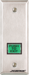 Push Button, Momentary Switch, Narrow Gang, 12/24VDC, DPST, Non-Illuminated, Green/Red Lenses, Surface Mount, 630/US32D Satin Stainless Steel