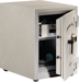 Fire Safe UL 2 Hour USA, Sandstone with Brass Hardware, ESL10 (UL Type 1) Electronic Keypad, 542lbs