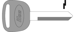 Sterling Truck Key Blank Rubber Head