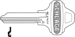 Schlage Everest Control Key Blank C234