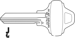 Do not Duplicate Unembossed Schlage Everest Key Blank C145