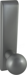 Knob Control Trim for 19 Series, Passage Function, Blank Escutcheon, 689/SP28 Painted Aluminum