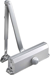 ADA Surface Door Closer, Adjustable Spring Sizes 1-6, No Cover (Optional Part 1600P), Tri-Packed Arm (Regular, Parallel, Top Jamb Mounting), Grade 1, UL, 689/SP28 Aluminum Powder Coat