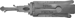 2-in-1 Pick/Decoder Toyota 8-Cut TR47/TOY43 Door/Trunk