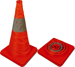 18in Lighted Collapse-A-Cone w/LED