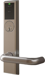 LE Networked Wireless Mortise Lock, Multi-Tech Reader with Bluetooth Compatibility, with LED, Storeroom Function, Mortise Cylinder, Schlage 6-Pin C Keyway, Addison Escutcheon with Rhodes Lever, 626/US26D Satin Chrome