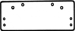 Drop Plate 1600 Series, Overhead Holder or Narrow Top Jamb, 689/SP28 Aluminum Powder Coat