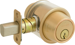 Deadbolt Double Cylinder, C Keyway (Keyed 5-Pin), Keyed Alike 4, Triple Option Adjustable Backset 2-3/8 to 2-3/4, Grade 2, 612/US10 Satin Bronze