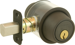 Deadbolt Double Cylinder, C Keyway (Keyed 5-Pin), Keyed Alike 4, Triple Option Adjustable Backset 2-3/8 to 2-3/4, Grade 2, 613/US10B Oil Rubbed Bronze