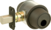 Deadbolt Double Cylinder, Less Cylinder, Triple Option Adjustable Backset 2-3/8 to 2-3/4, Grade 2, 613/US10B Oil Rubbed Bronze