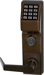 Trilogy T3 Keypad - Von Duprin Exit Trim, Weather Proof, Schlage C Keyway, 2000 Users, 500 Scheduled Events, 40,000 Audit Trail Events, 613/US10B Oil Rubbed Bronze