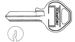 Master Lock Key Blank M11 1092H
