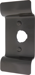 Exit Trim - 1800/2100 Series Raised Lipped Pull Plate with Cylinder Hole, 689/SP28 Powder Coated Aluminum