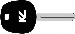Lexus Short Blade Transponder Key - HS