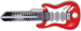 KW1 Red Fender Guitar Key