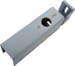 Keyed Removable Retrofit Kit for 4954/1654 Steel Mullions, 689/SP28 Powder-Coated Aluminum
