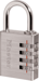 Carded Resettable Metal Padlock