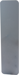 Exit Only Trim Plate (3in x 12in), 689/SP28 Powder-Coated Aluminum