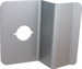 Offset Pull Nightlatch Trim for 22 Series Exits, Less Rim Cylinder, 689/SP28 Powder-Coated Aluminum