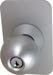 Classroom Knob Trim for 22 Series Exits, Key in Knob, 689/SP28 Powder-Coated Aluminum