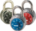 Assorted Color Face Padlock