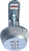Combination Cam Keyless Cam Lock 5/8in