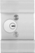 Pull Trim for 161 Prep, 628/US28 Satin Aluminum