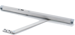Surface Overhead Stop, Hold-Open, Size 4, UL Fire Rated, 630/US32D Satin Stainless Steel