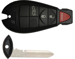 Dodge 4 Button RHK Remote L,U,P,T