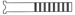 Tailpiece for Rim Cylinder 1-55/64in Long